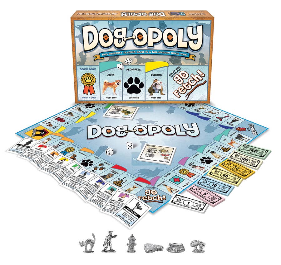 Dog-Opoly (New Design) - A Hit for Dog Lovers of All Ages
