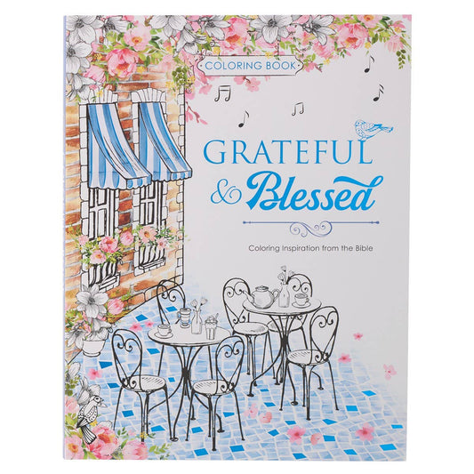 Coloring Book Grateful & Blessed