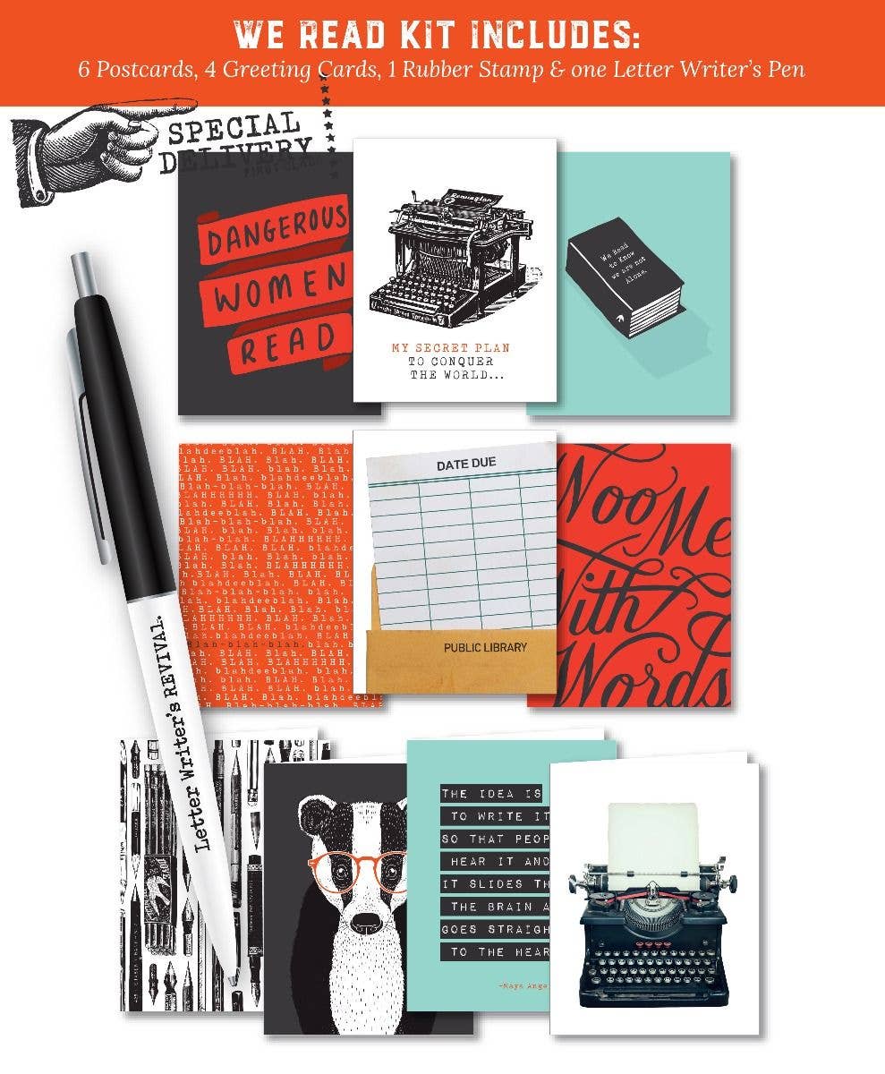 We Read Letter Writer's Revival Kit