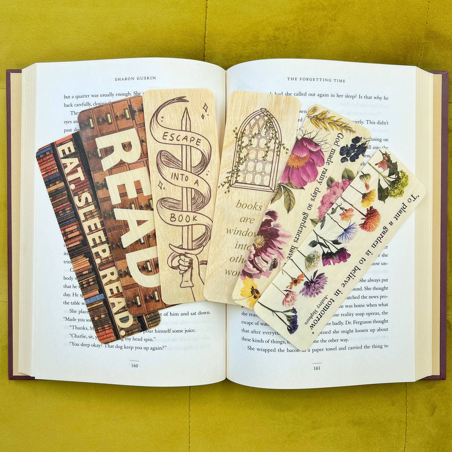 Books are windows into other worlds Artist Designed Bookmark