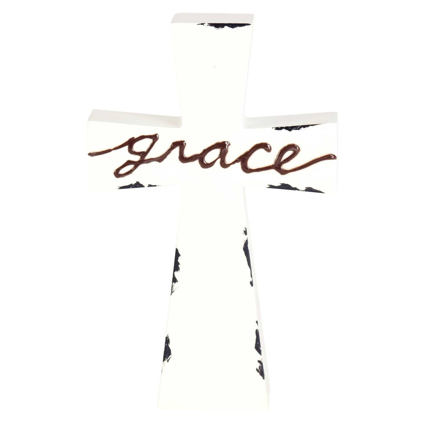 Tabletop Cross Grace Enamel-look 7h