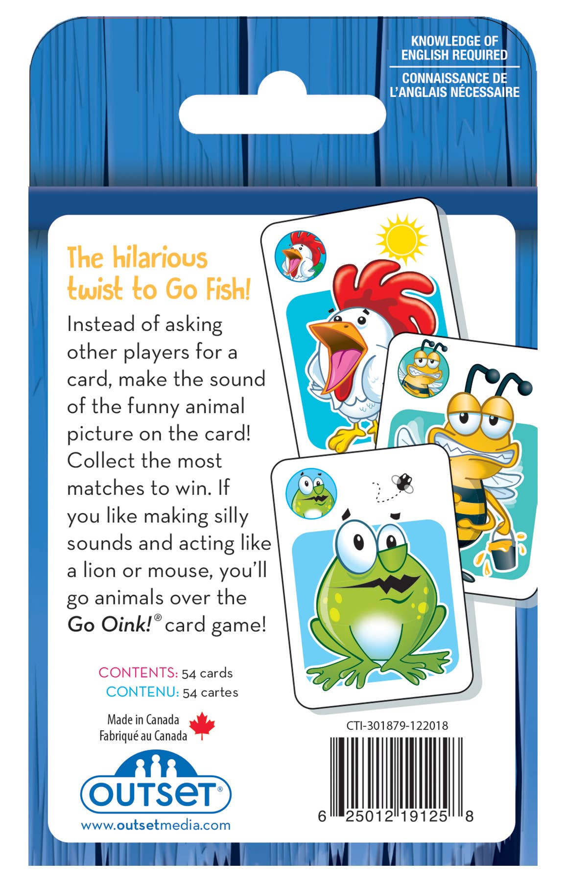 Go Oink! Card Game for Ages 4+