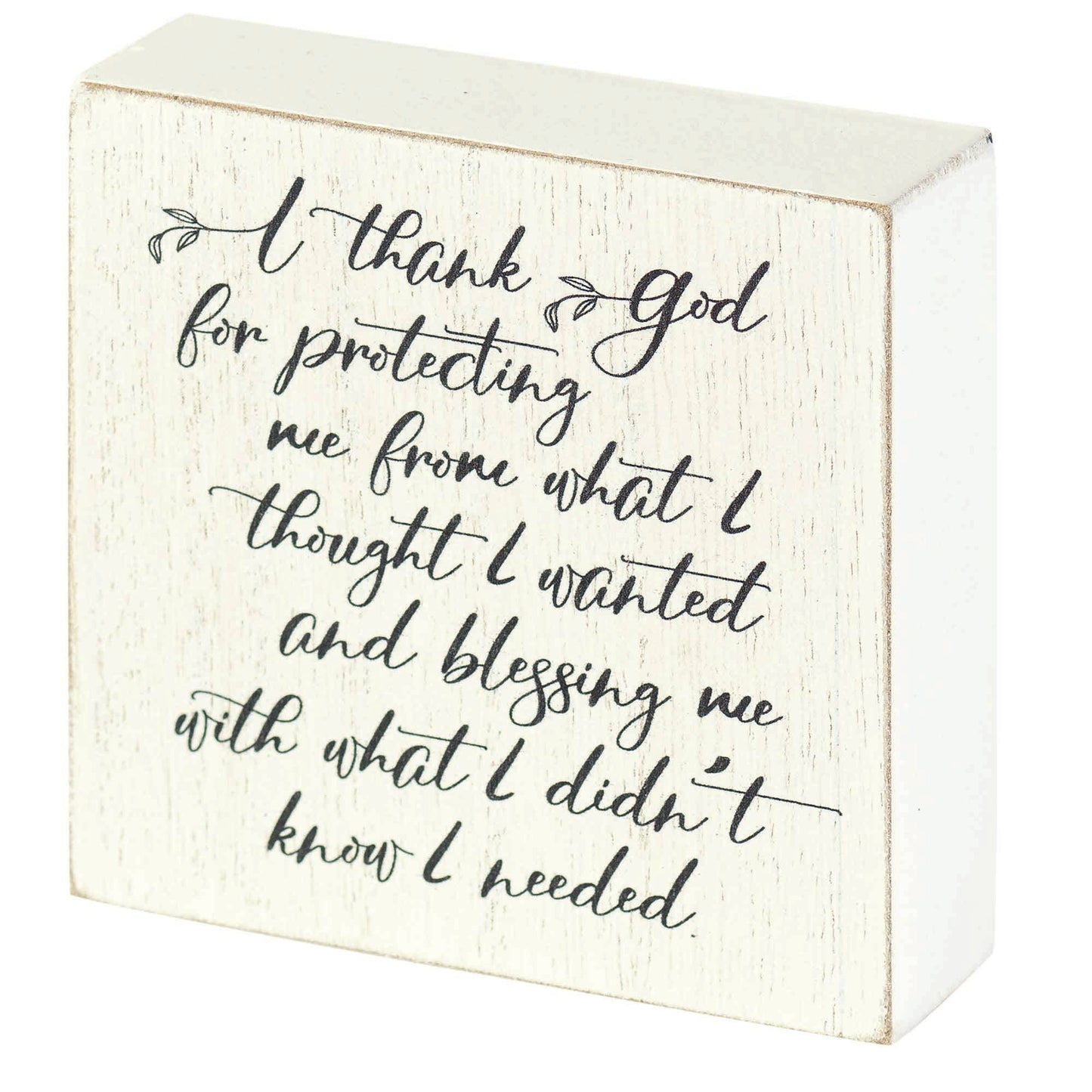 I THANK GOD FOR TABLETOP PLAQUE