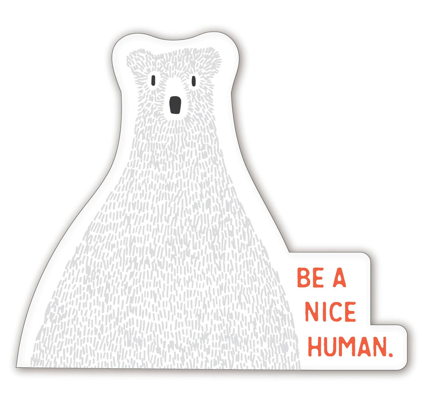 Nice Human Sticker