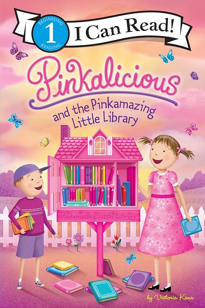 Pinkalicious and the Pinkamazing Little Library (I Can Read Level 1) cover image