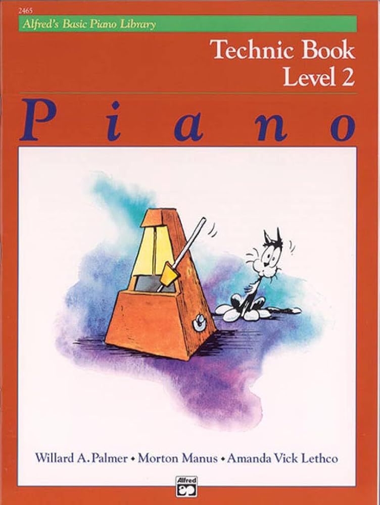 Alfred's Basic Piano Library Technic, Bk 2 (Alfred's Basic Piano Library, Bk 2) cover image