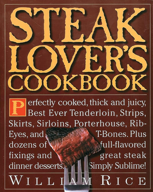 Steak Lover's Cookbook cover image