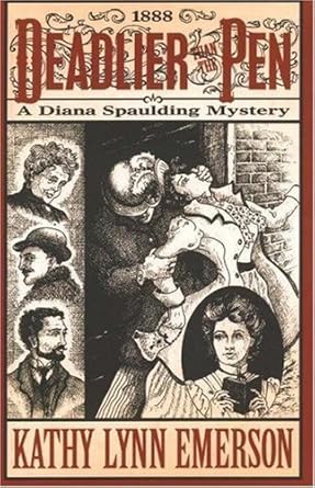 Deadlier than the Pen: A Diana Spaulding Mystery (Diana Spaulding Mystery series) cover image
