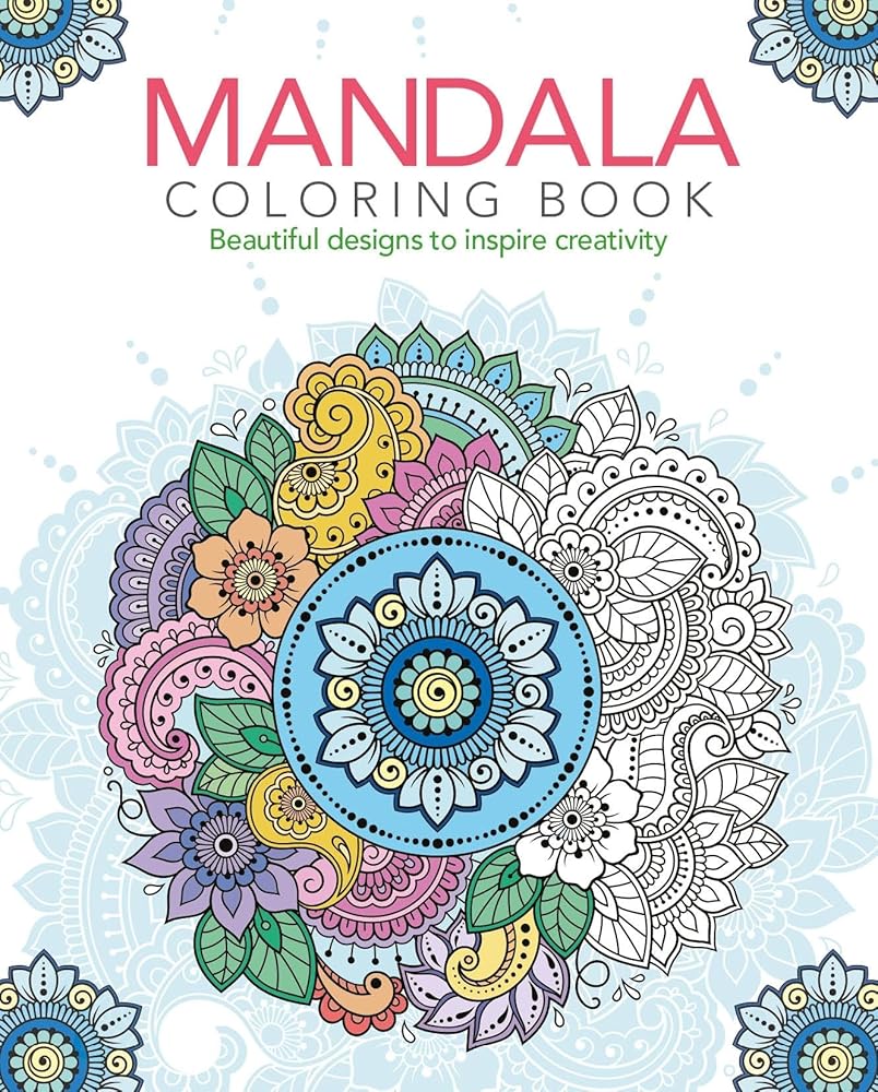 Mandala Coloring Book: Beautiful Designs to Inspire Creativity (Sirius Creative Coloring) cover image
