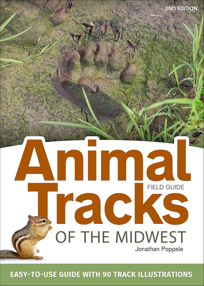 Animal Tracks of the Midwest Field Guide: Easy-to-Use Guide with 55 Track Illustrations cover image