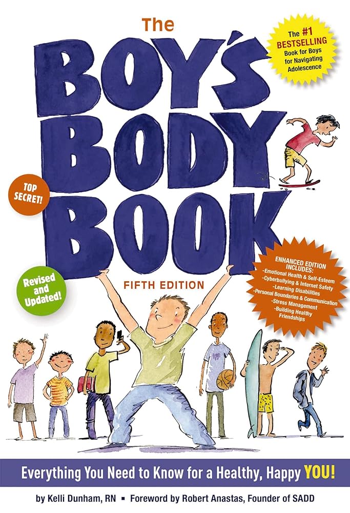 The Boy's Body Book (Fifth Edition): Everything You Need to Know for a Healthy, Happy YOU! (Boys & Girls Body Books) cover image