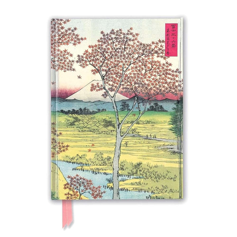 Hiroshige: Twilight Hill (Foiled Journal) (Flame Tree Notebooks) cover image