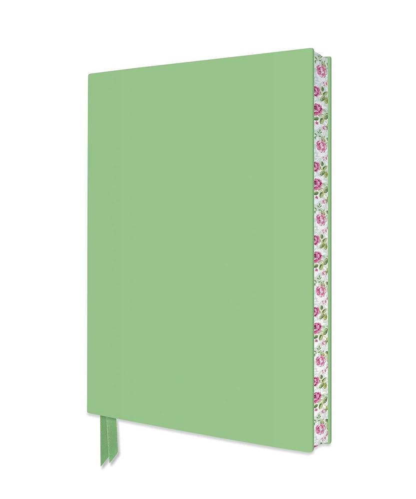 Pale Mint Green Artisan Notebook (Flame Tree Journals) (Artisan Notebooks) cover image