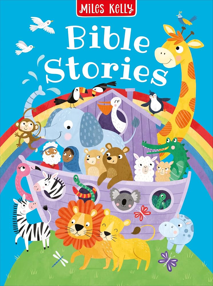 Bible Stories: A book of Biblical tales for children ages 3+ cover image