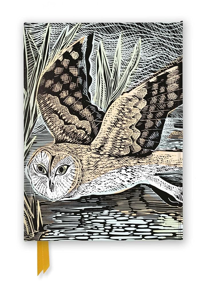 Angela Harding: Marsh Owl (Foiled Journal) (Flame Tree Notebooks) cover image
