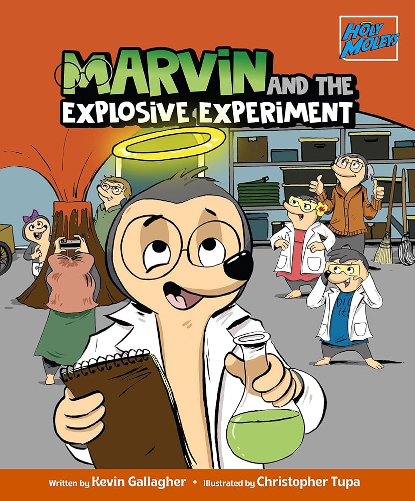 Marvin and the Explosive Experiment (Holy Moleys) cover image