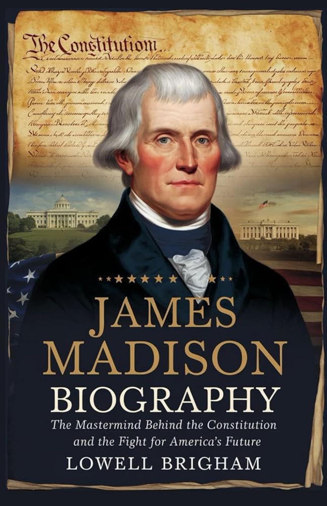 James Madison Biography: The Mastermind Behind The Constitution And The Fight For America’s Future cover image