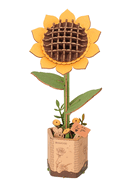 Sunflower - Wood Bloom Craft