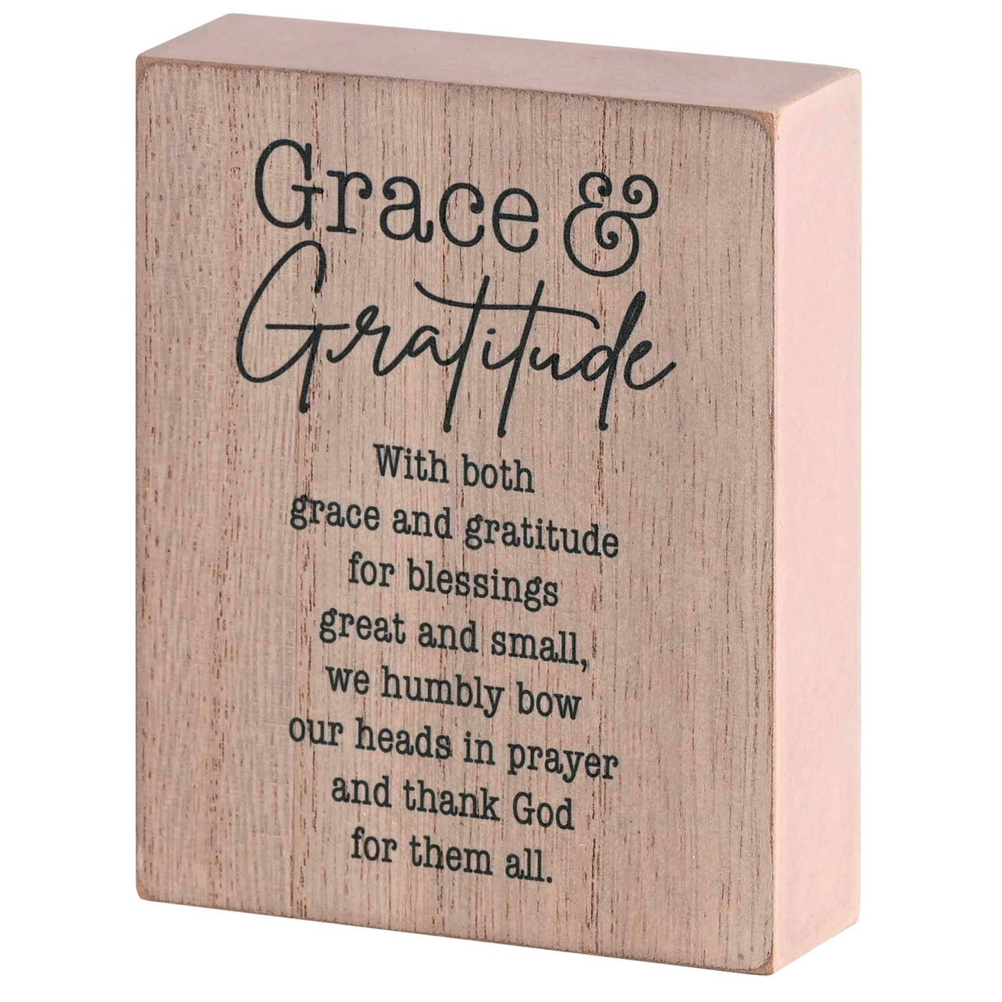 Tabletop Plaque Live Each Day With Grace