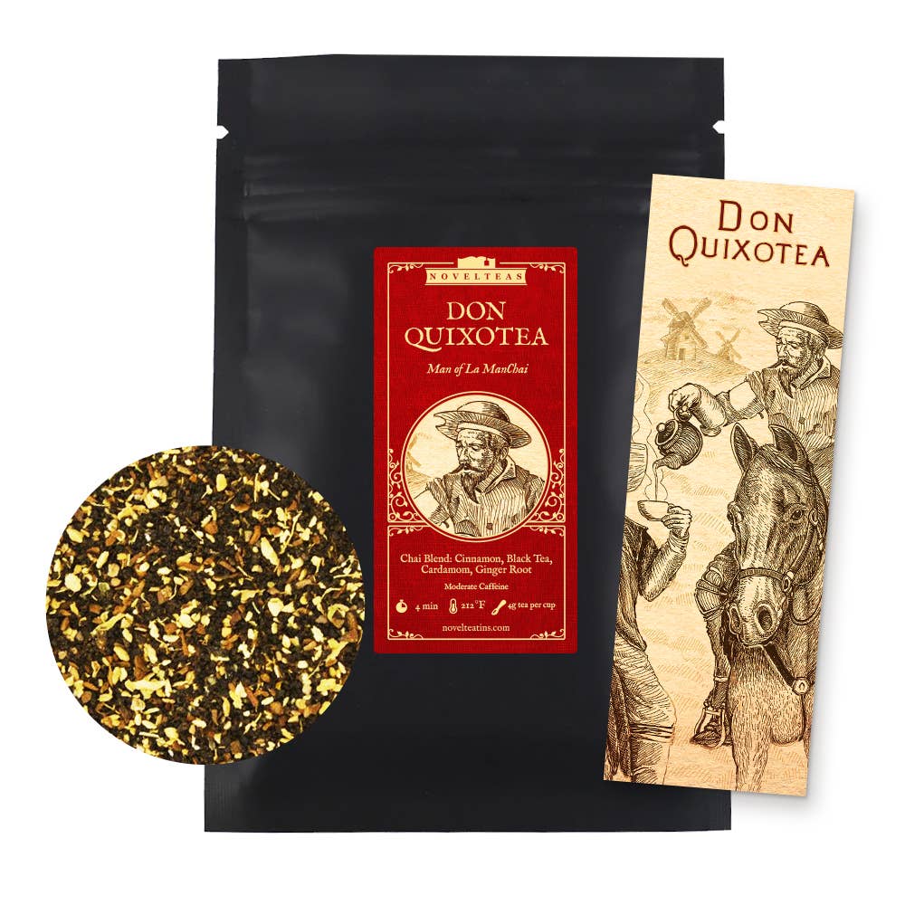 Don Quixote Loose Leaf Tea with Bookmark