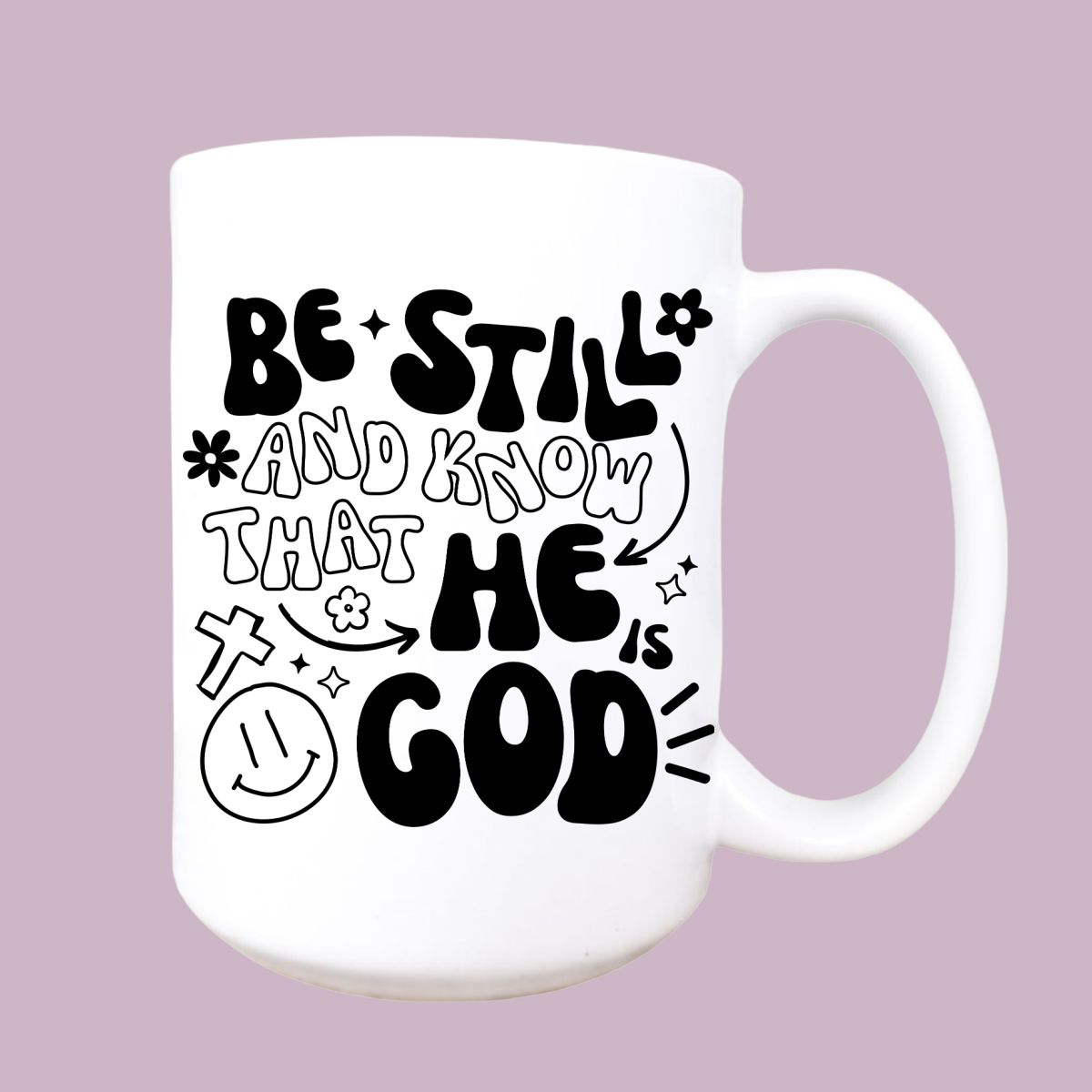 Be still mug, Christian gift, Christian mug, coffee mug, mug