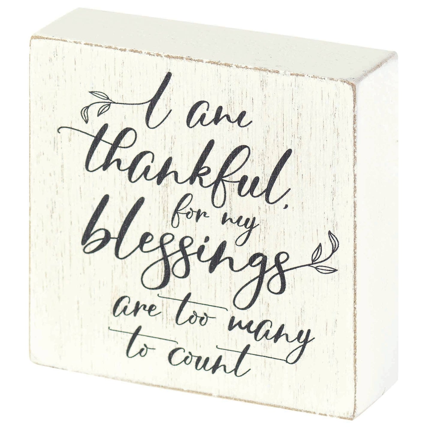 I AM THANKFUL FOR MY TABLETOP PLAQUE