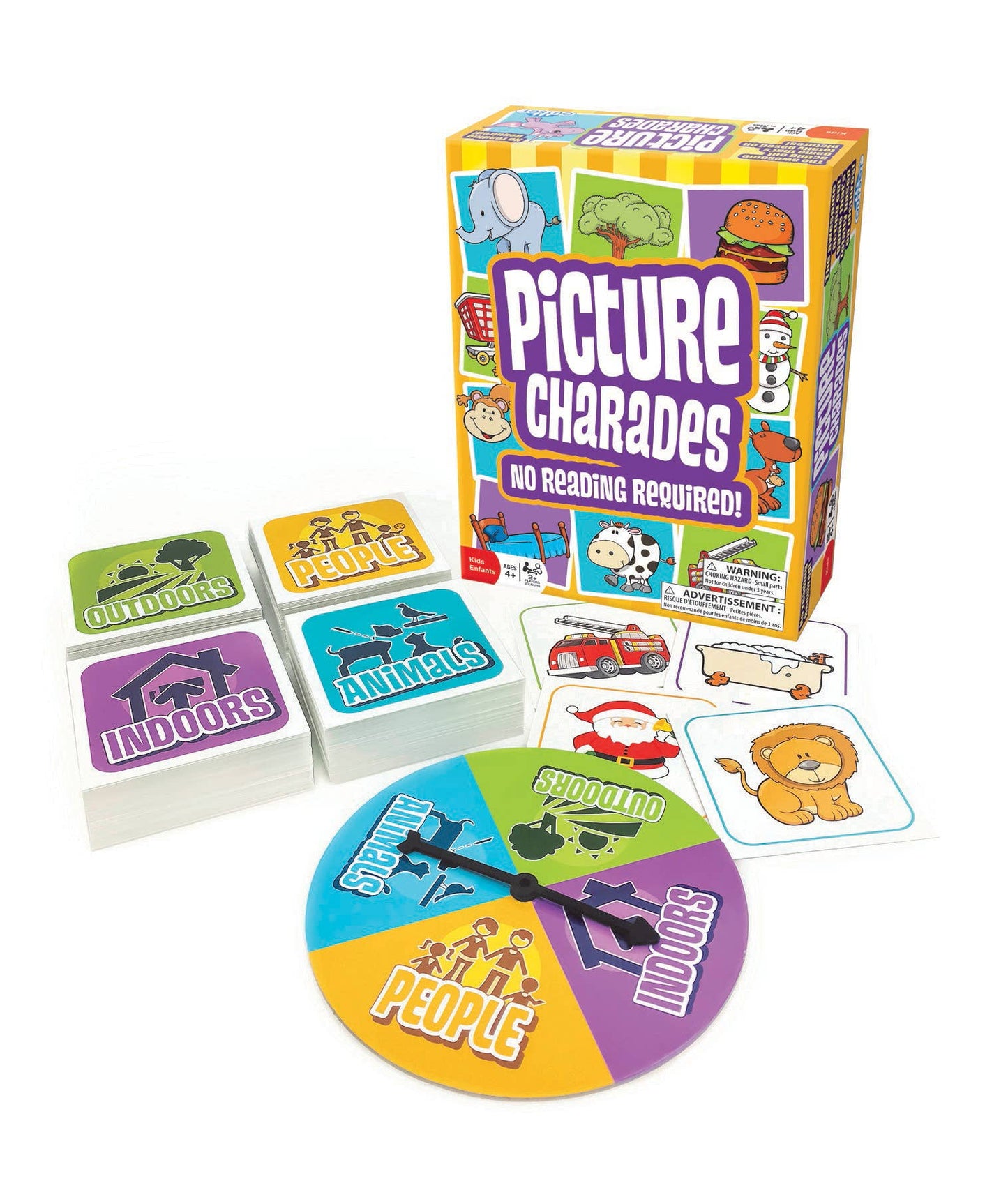 Picture Charades Game for Ages 4+