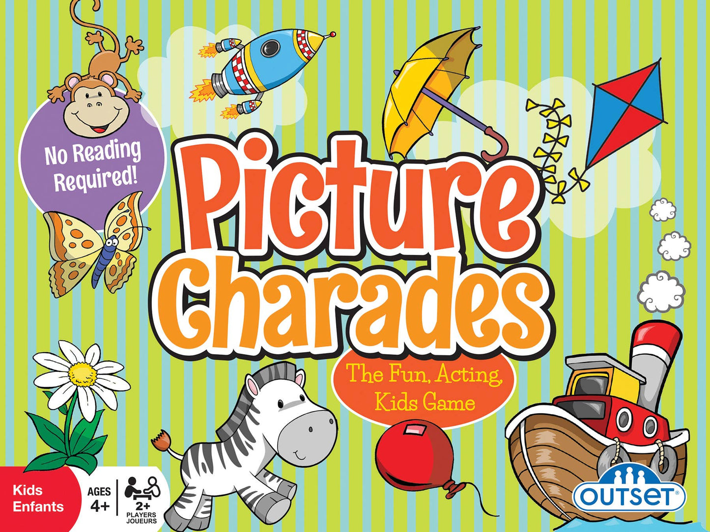 Picture Charades (New Design) Game for Ages 4+