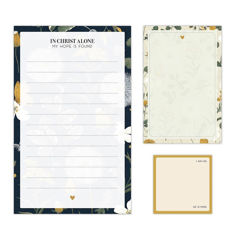 Notepad Set - In Christ Alone
