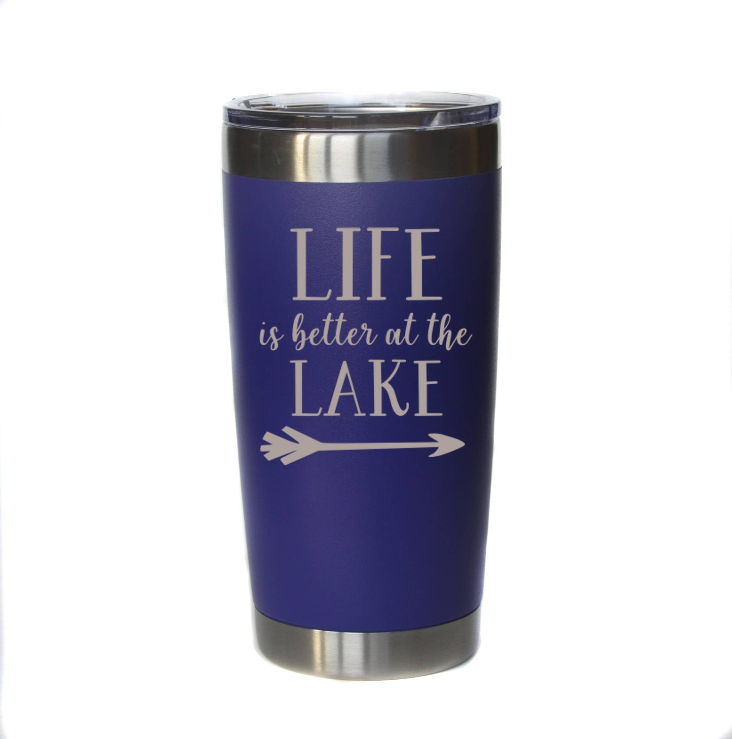 20 oz "Life At The Lake" Summer Coffee Tumbler