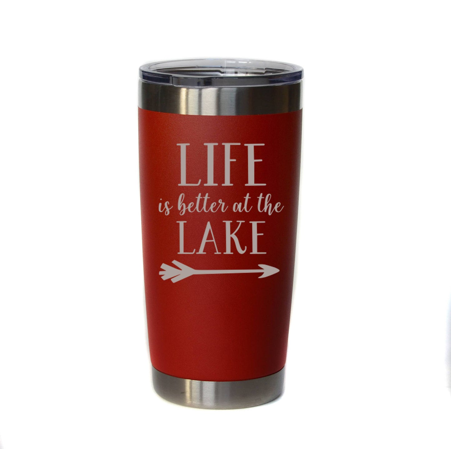 20 oz "Life At The Lake" Summer Coffee Tumbler