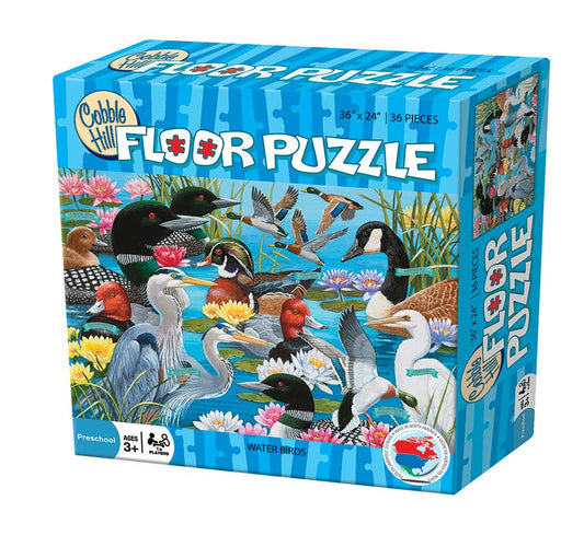 Water Birds 36pc floor puzzle