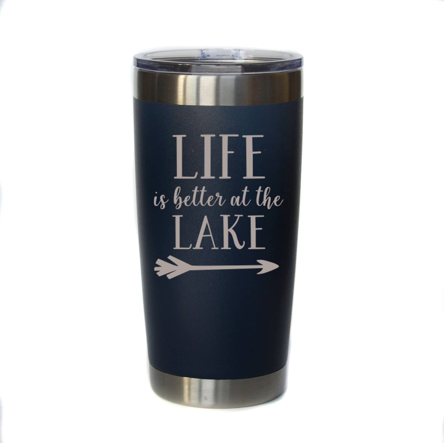 20 oz "Life At The Lake" Summer Coffee Tumbler