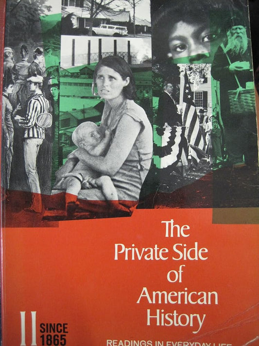 The Private side of American history: Readings in everyday life cover image