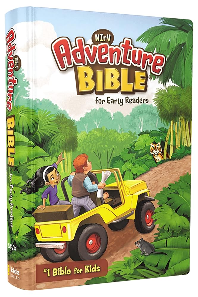 NIrV, Adventure Bible for Early Readers, Hardcover, Full Color cover image