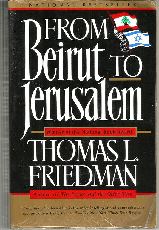 From Beirut to Jerusalem: Updated With a New Chapter cover image