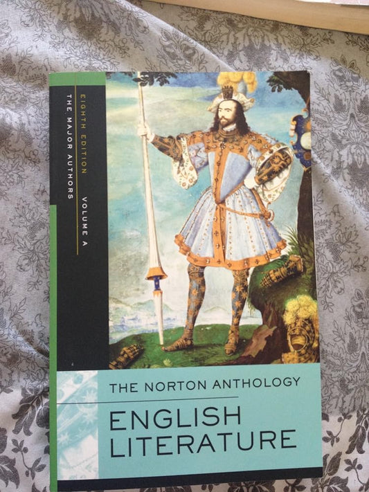 The Norton Anthology of English Literature, Volume A: The Middle Ages through the Restoration and the Eighteenth Century cover image