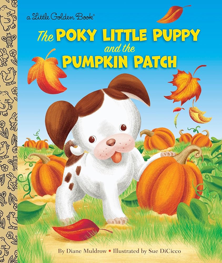 The Poky Little Puppy and the Pumpkin Patch: A Little Golden Book for Kids and Toddlers cover image