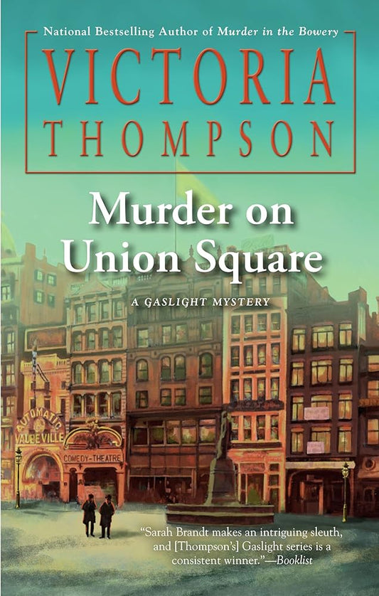 Murder on Union Square (A Gaslight Mystery) cover image