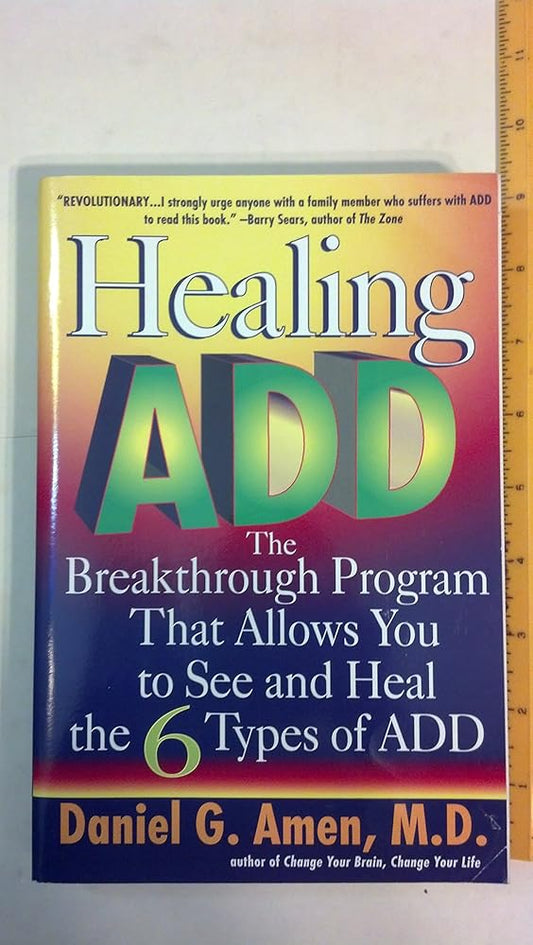 Healing ADD: The Breakthrough Program That Allows You to See and Heal the 6 Types of ADD cover image