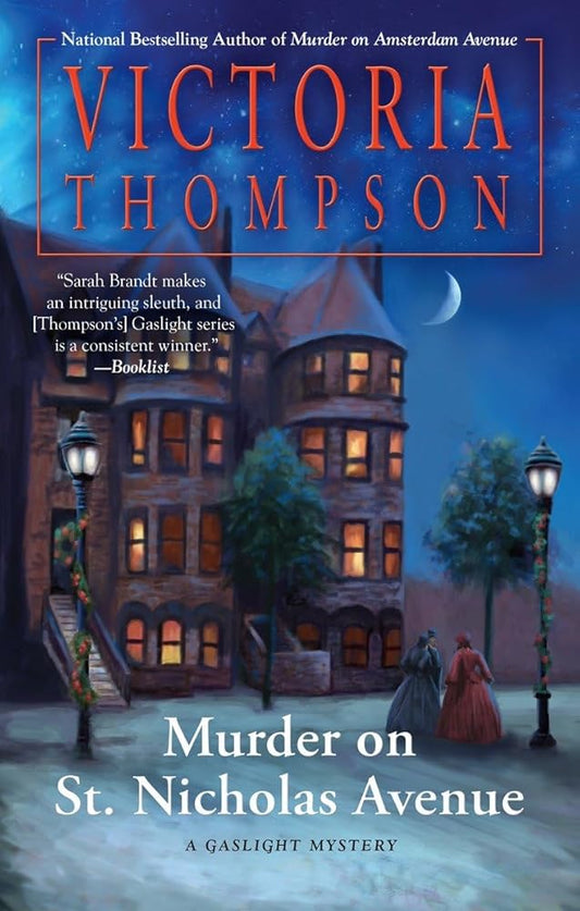Murder on St. Nicholas Avenue: A Gaslight Mystery cover image