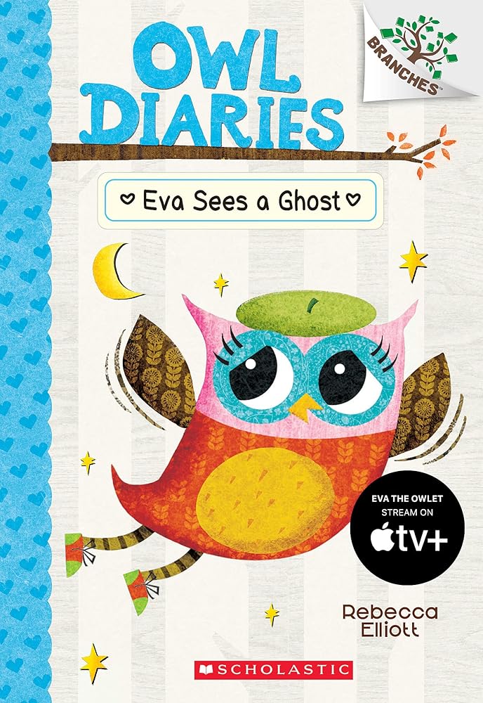 Eva Sees a Ghost: A Branches Book (Owl Diaries #2) cover image