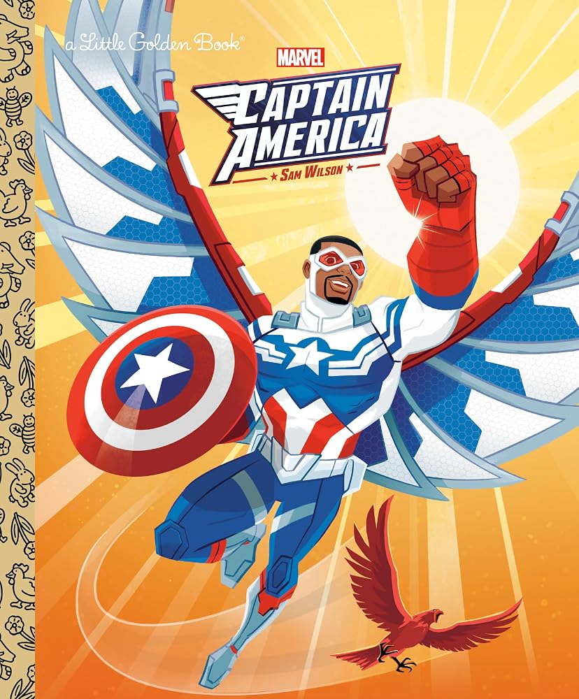 Captain America: Sam Wilson (Marvel) (Little Golden Book) cover image