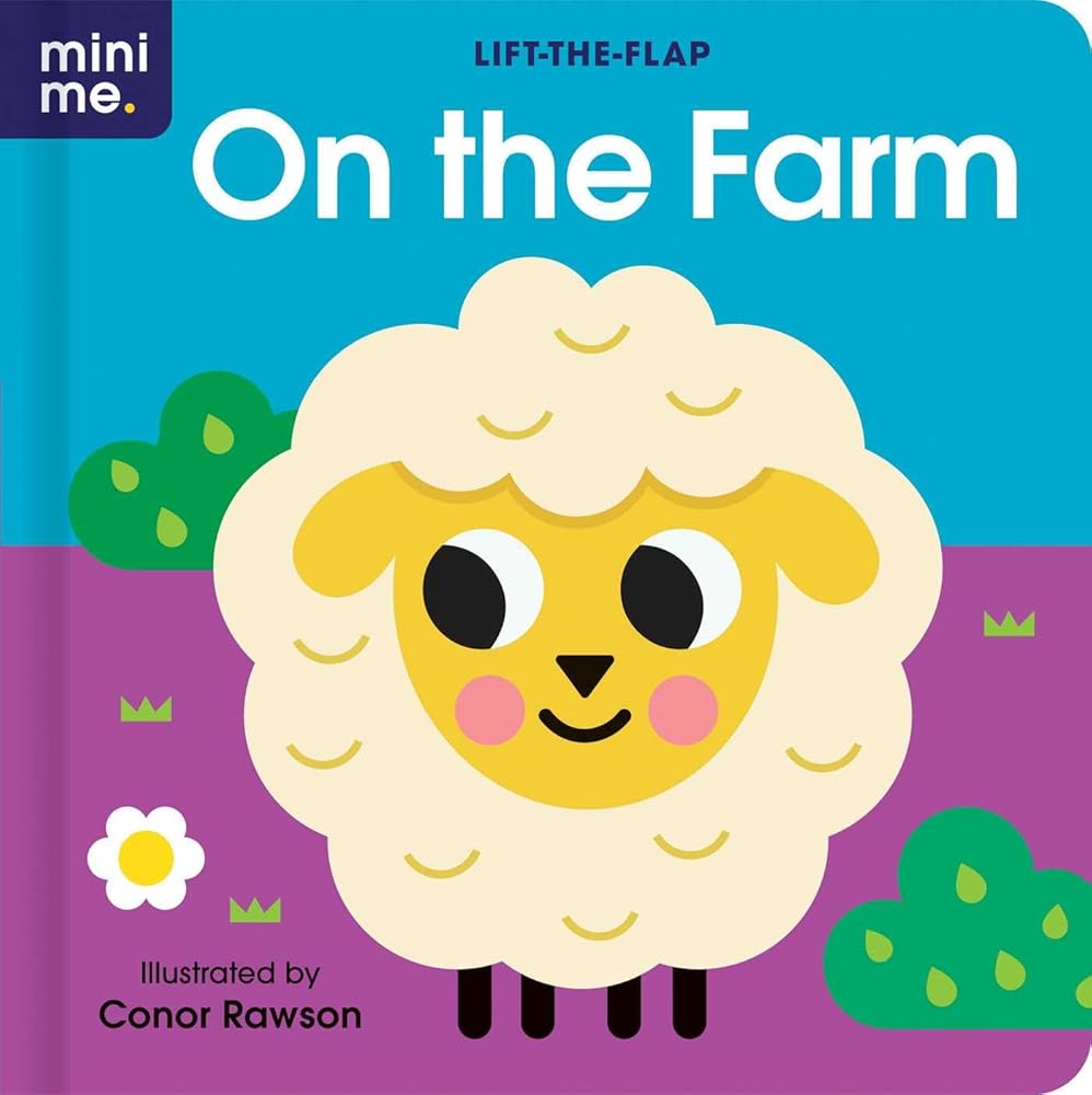 On the Farm: Lift-the-Flap Board Book (Mini Me) cover image