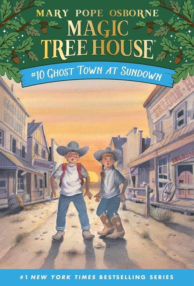 Ghost Town at Sundown (Magic Tree House) cover image