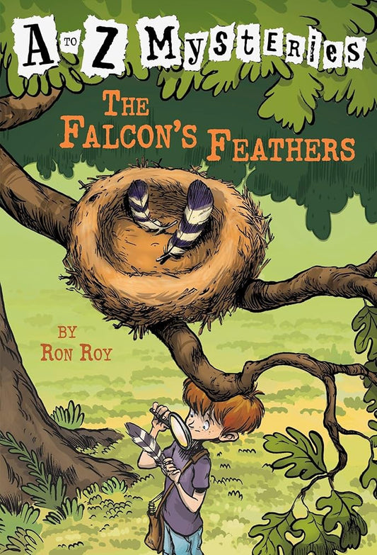 The Falcon's Feathers (A to Z Mysteries) cover image