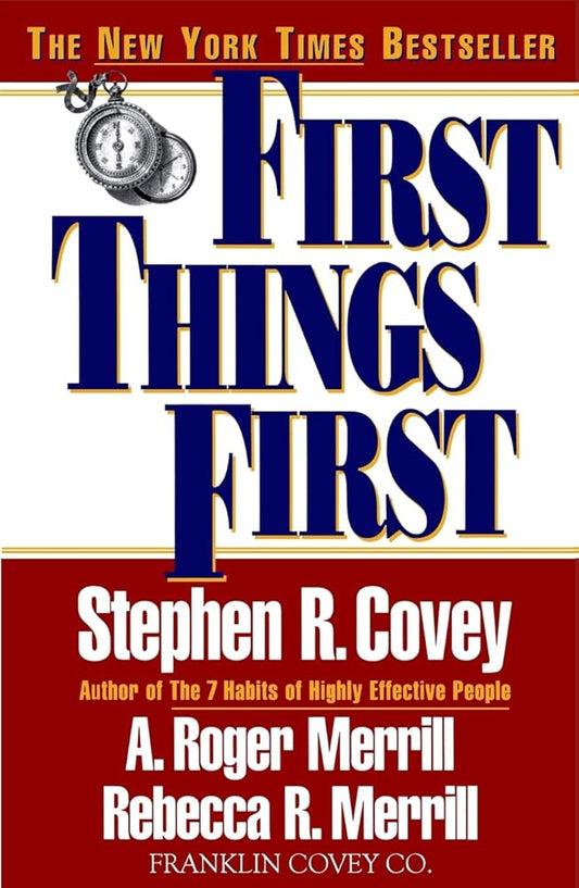 First Things First cover image