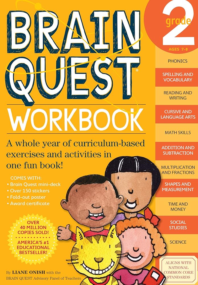 Brain Quest Workbook, Grade 2 cover image