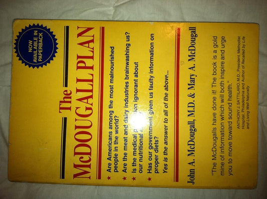 The McDougall Plan cover image