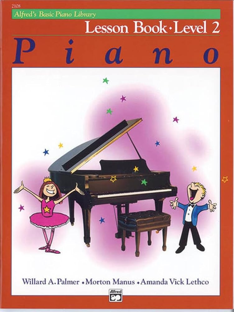 Alfred's Basic Piano Library Lesson Book, Bk 2 cover image